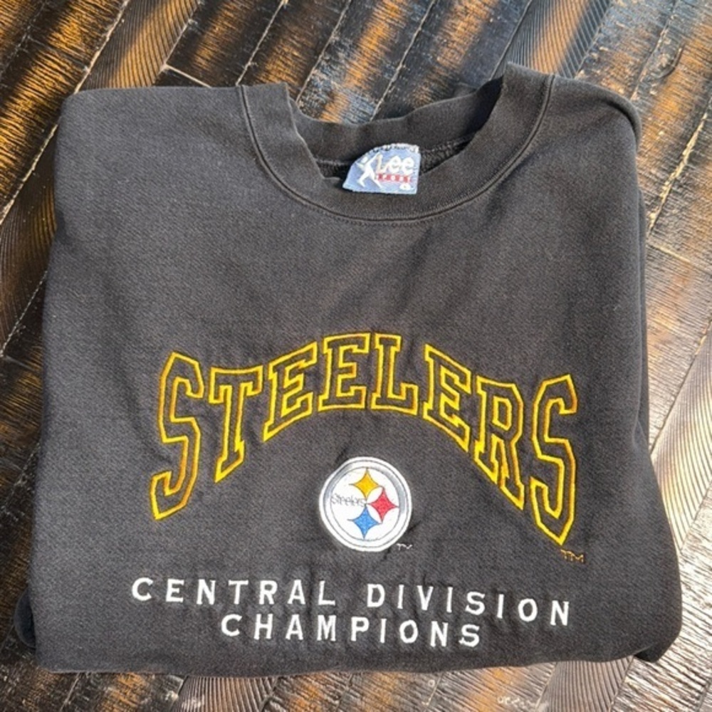 Vintage Pittsburgh Steelers Lee Crewneck Embroidered Sweatshirt